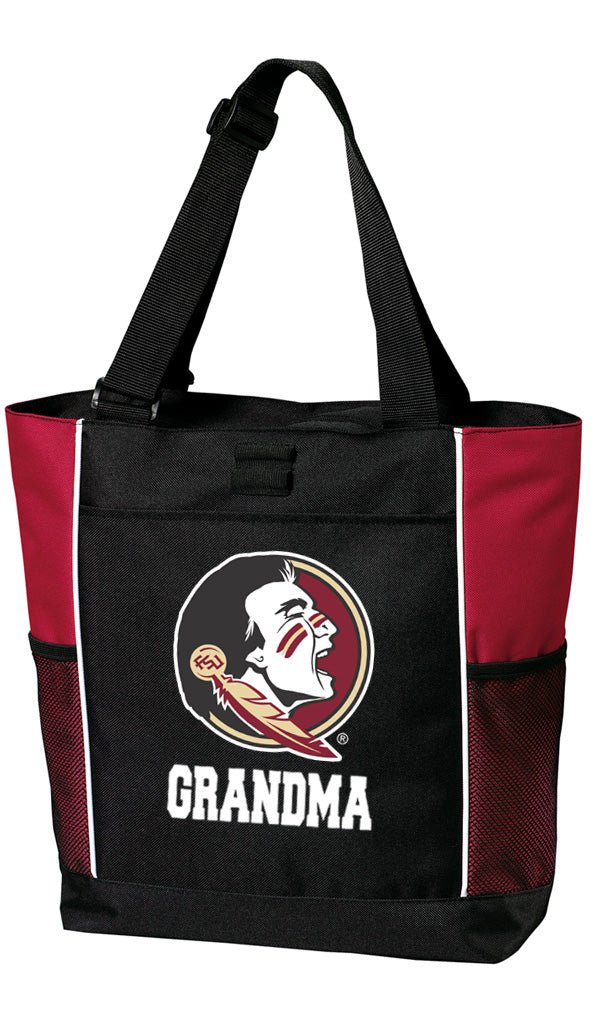 Florida State Tote Bag Official FSU Carryall Totes Grandma on Red