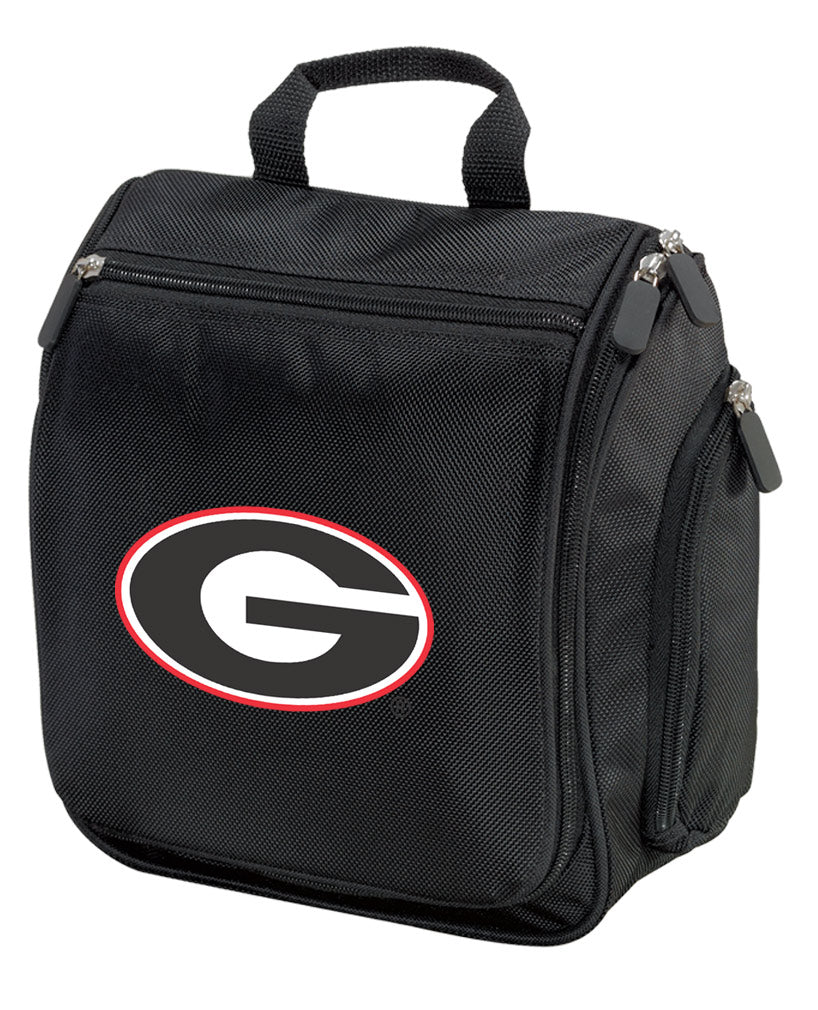 University of Georgia Toiletry Bag or Mens UGA Bulldogs Travel Shaving Kit Black