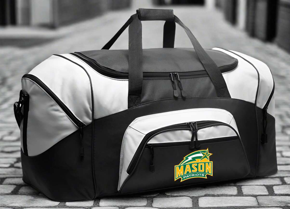 George Mason Duffel Bag – Patriots Gym, Travel & Suitcase-Style Gear Bag Pink