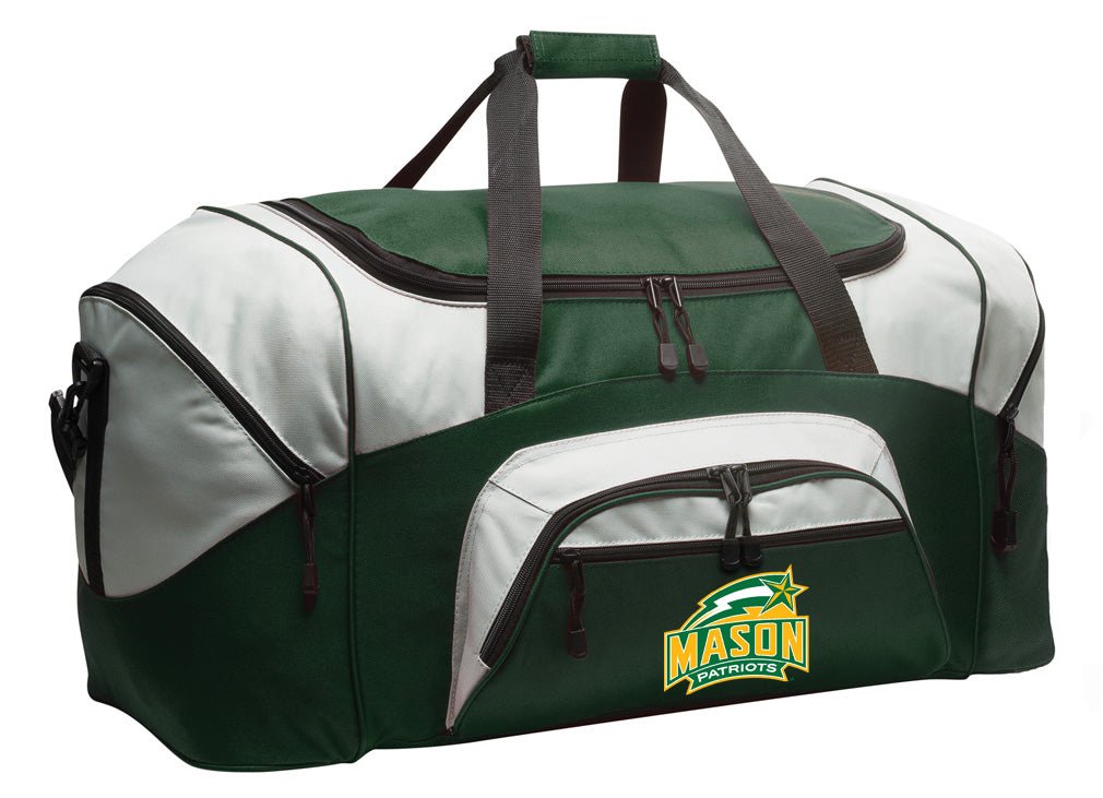 George Mason Duffel Bag – Patriots Gym, Travel & Suitcase-Style Gear Bag Dark Green