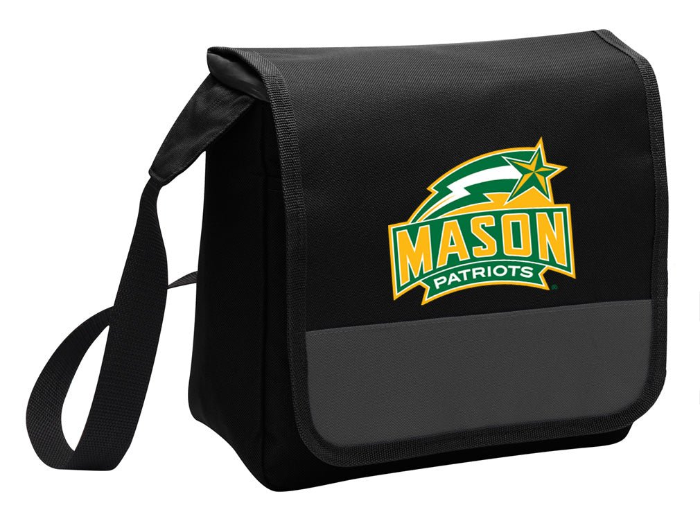 George Mason University Lunch Bag GMU Patriots Cooler or Lunchbox Black