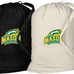 George Mason University Laundry Bags 2 PC Set GMU Patriots Clothes Bags