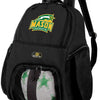 George Mason University Soccer Ball Backpack or GMU Patriots Volleyball Sports Gear Bag