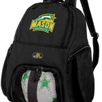 George Mason University Soccer Ball Backpack or GMU Patriots Volleyball Sports Gear Bag