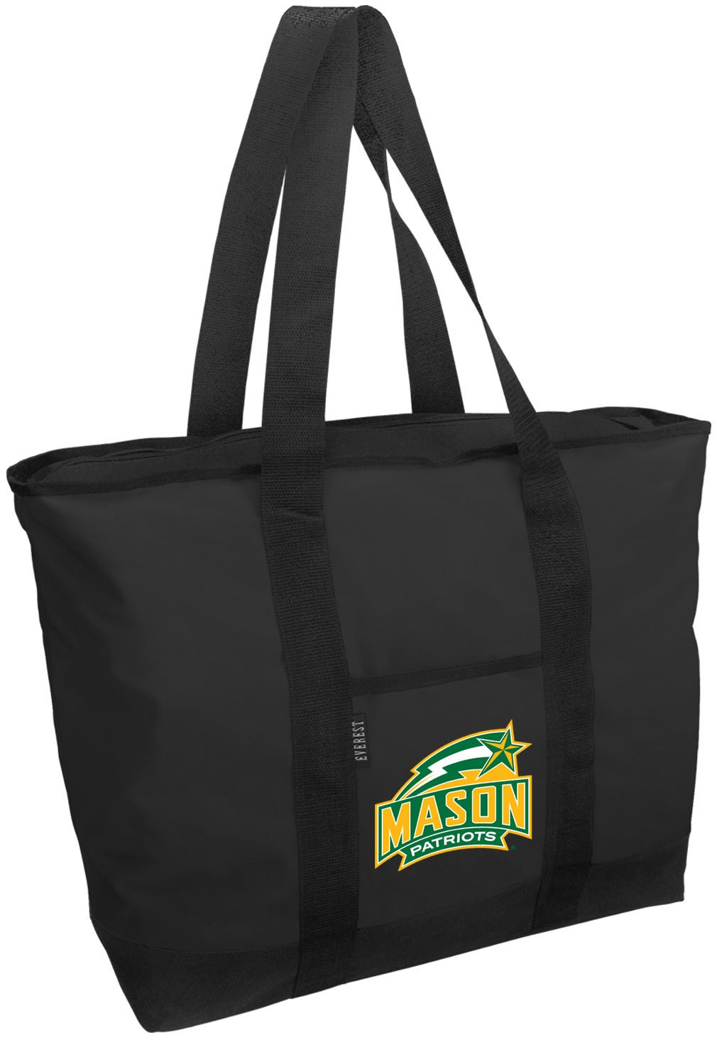 George Mason University Tote Bag GMU Patriots Large Zippered Tote