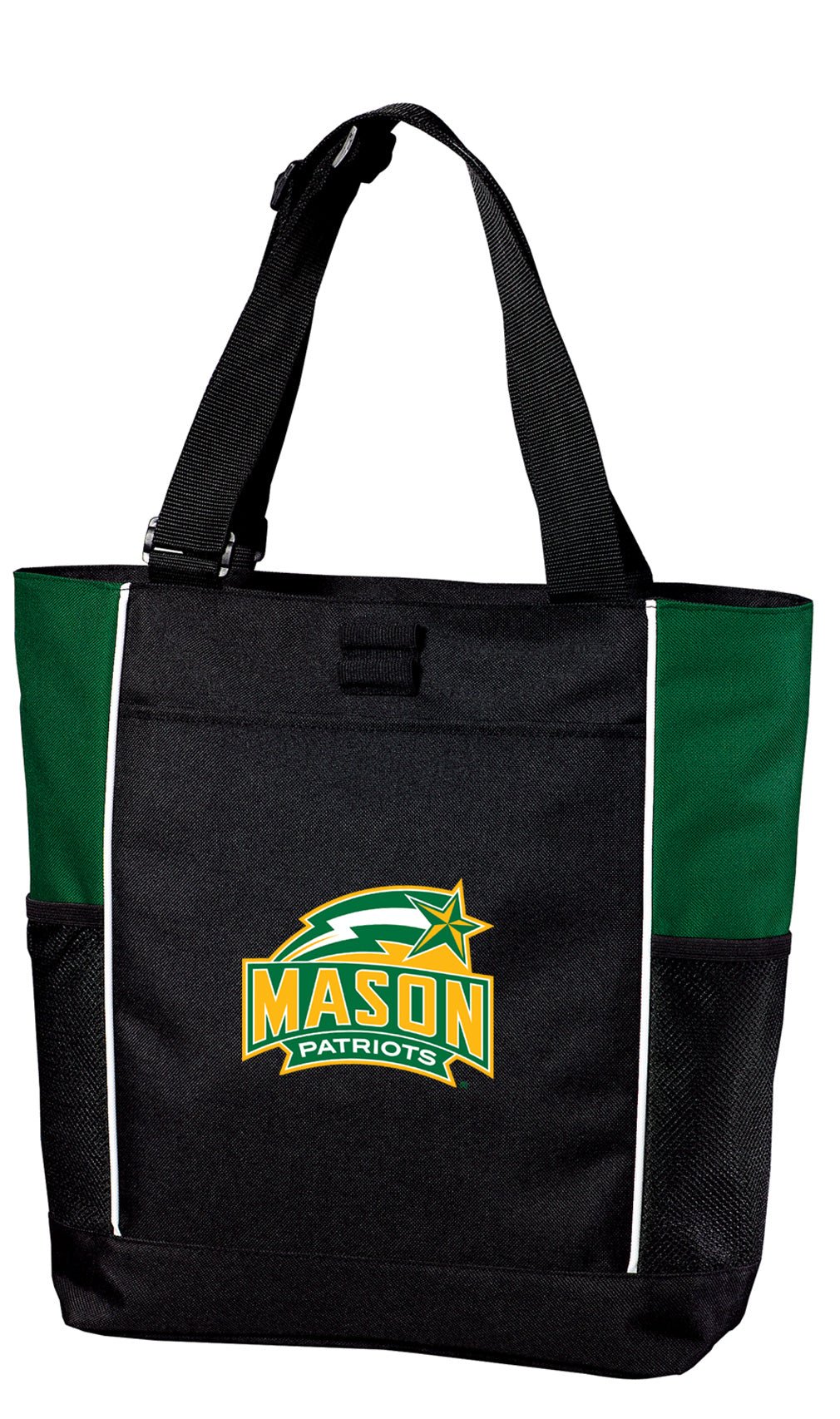 George Mason University Tote Bag GMU Patriots Carryall Tote Green
