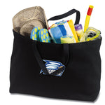Georgia Southern Large Tote Bag Jumbo Tote for Beach Pool or Travel Black