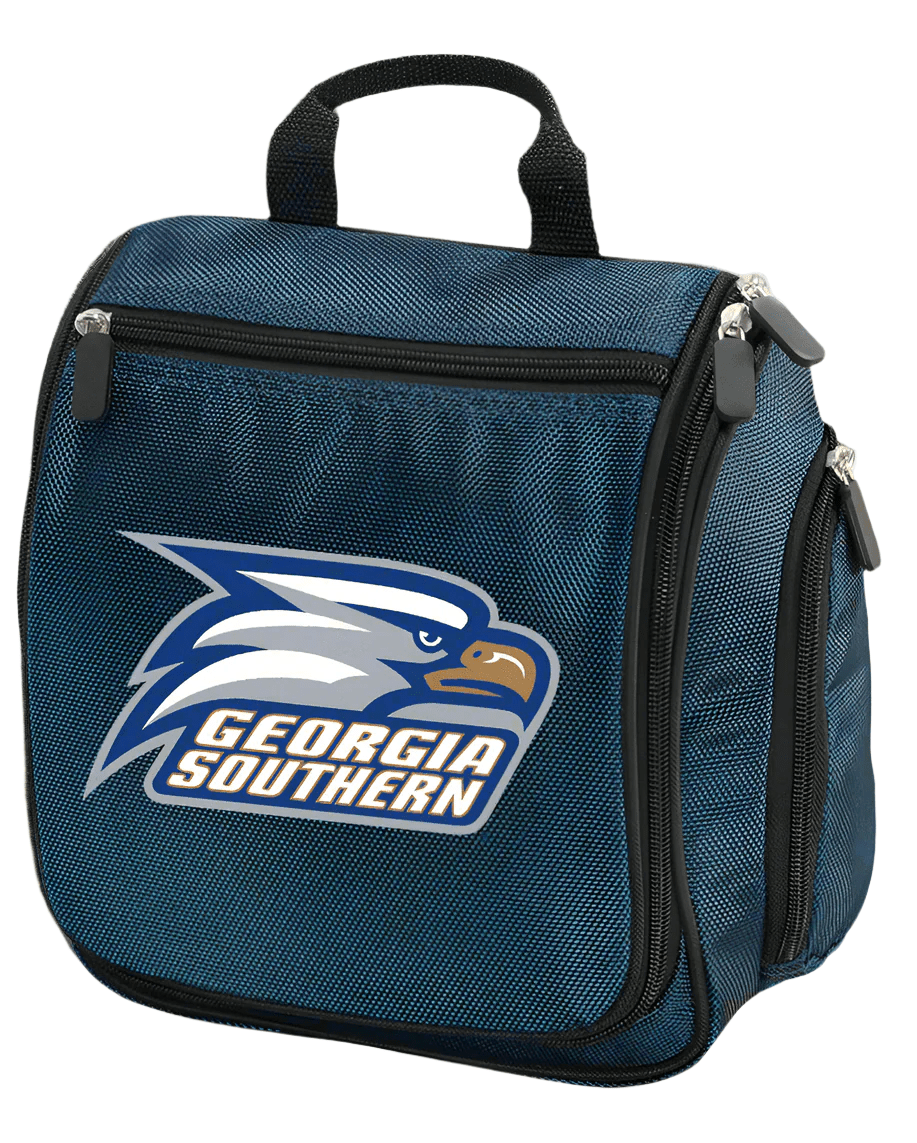 Georgia Southern Toiletry Bag or Mens Travel Shaving Kit Navy