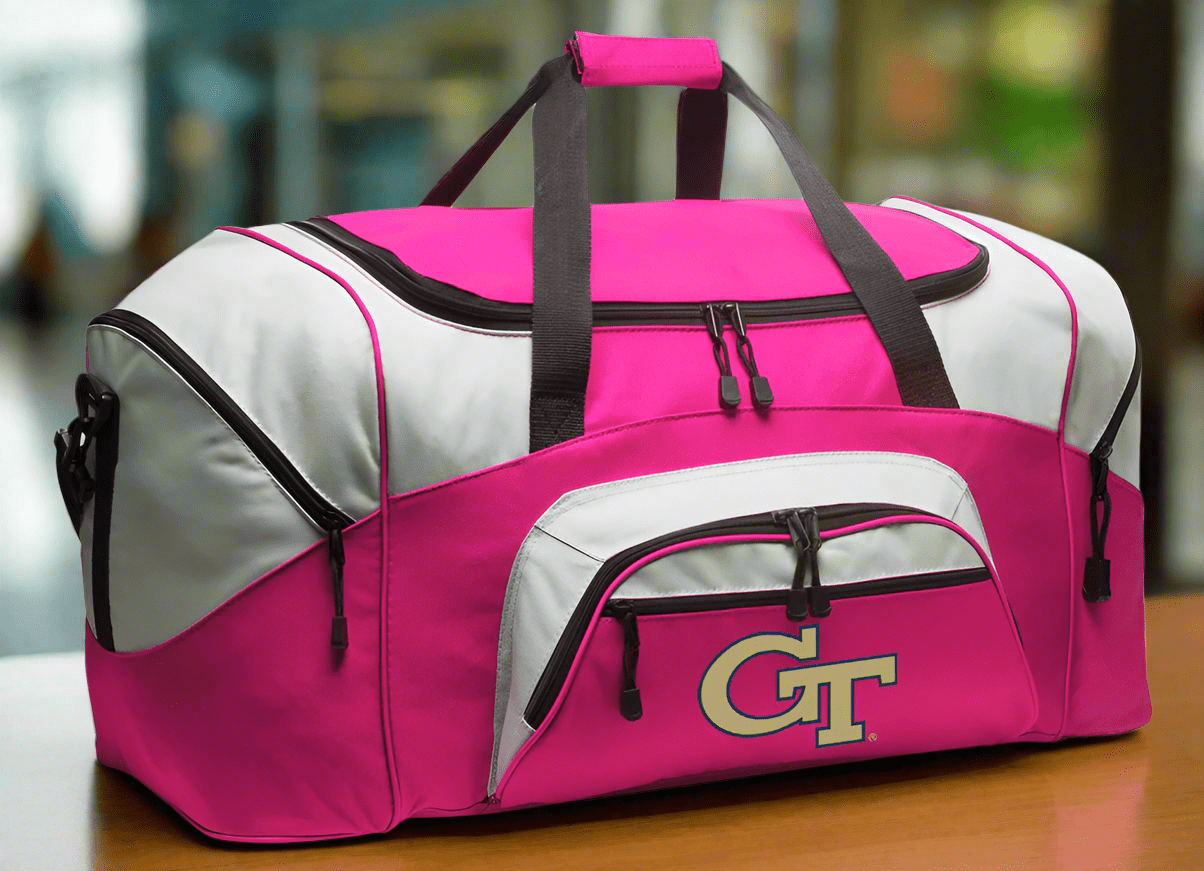 Georgia Tech Duffel Bag β Yellow Jackets Gym, Travel & Suitcase-Style Gear Bag Navy