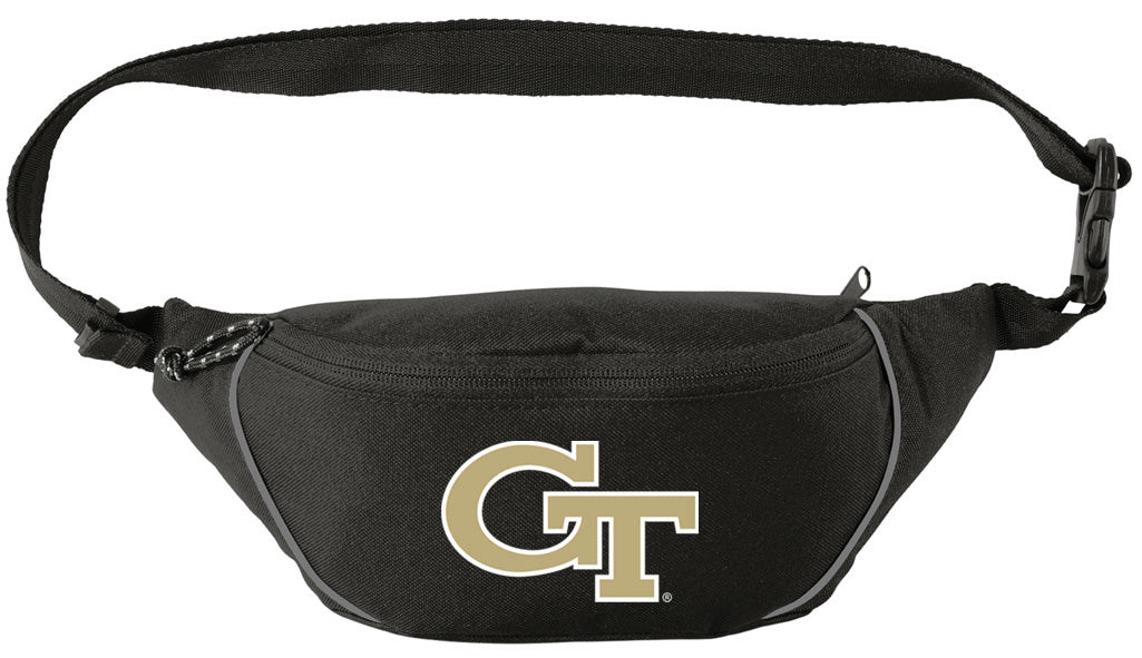 Georgia Tech Waist Pack Georgia Tech Logo Fanny Hip Pack