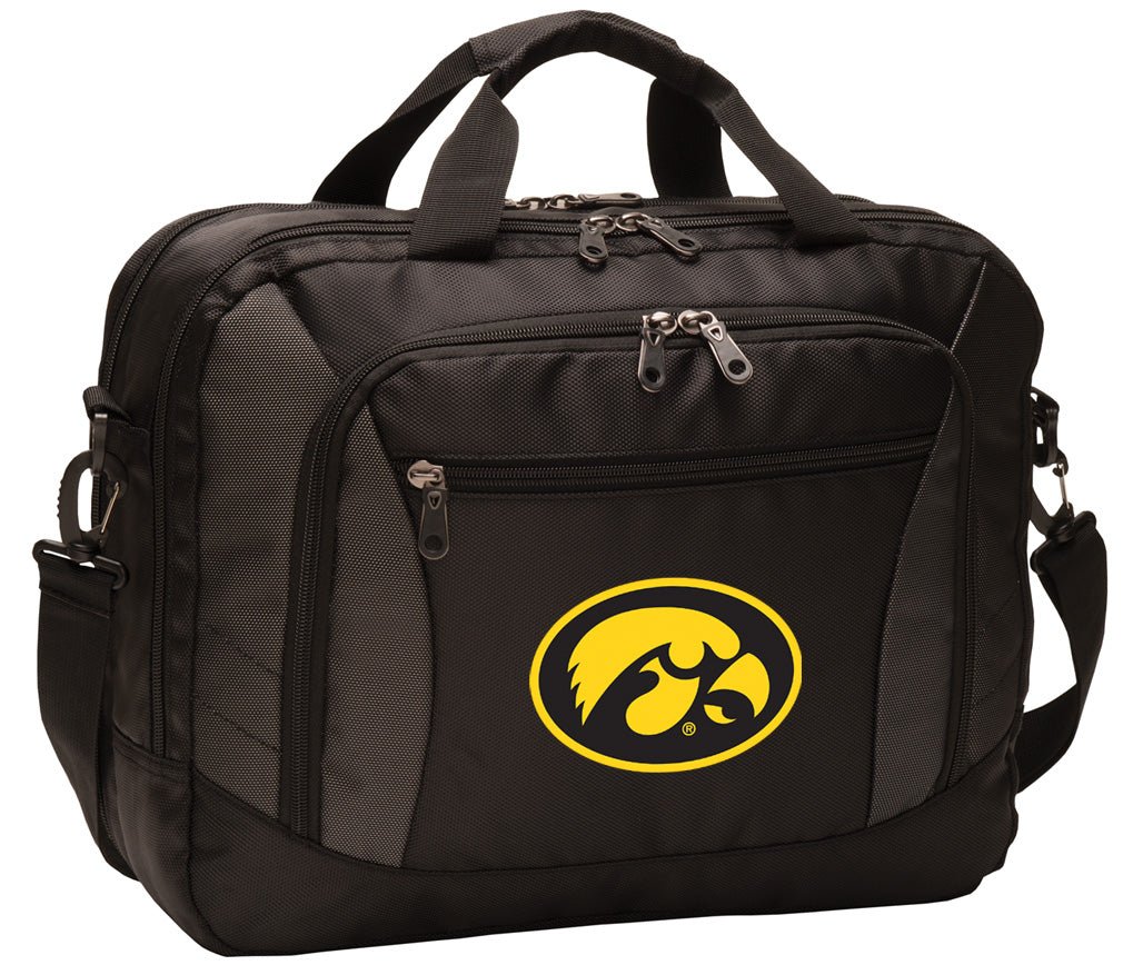 University of Iowa Laptop Computer Bag Iowa Hawkeyes Messenger Bag Briefcase