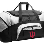 Indiana University Duffel Bag β Hoosiers Gym, Travel & Suitcase-Style Gear Bag Black