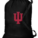 Indiana University Laundry Bag IU Clothes Bag Black