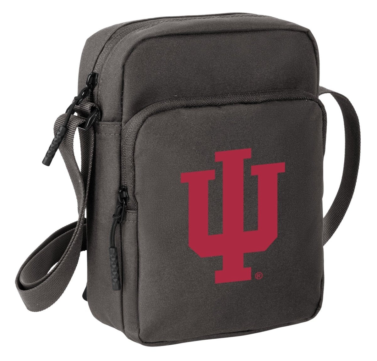 Indiana University Crossbody Bag IU Travel Sling Pack Gray