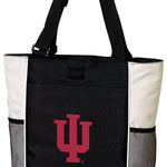 Indiana University Tote Bag IU Carryall Tote White