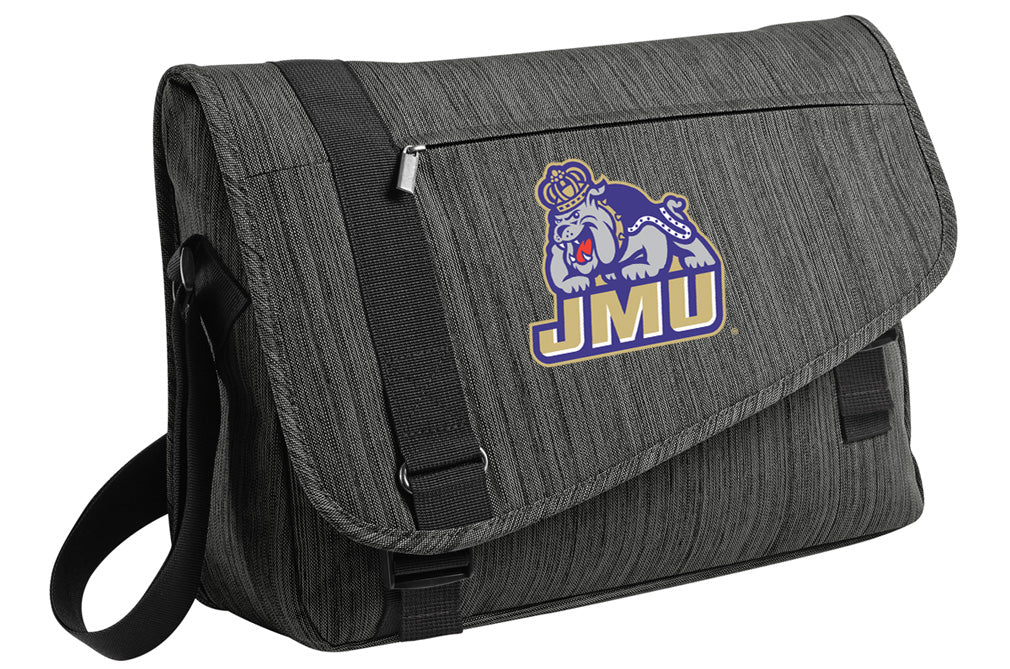 JMU Messenger Bag James Madison University Travel or Laptop Computer Bag
