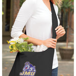 JMU Cross Body Bag James Madison University Shoulder Tote Bag - Sling Style Black