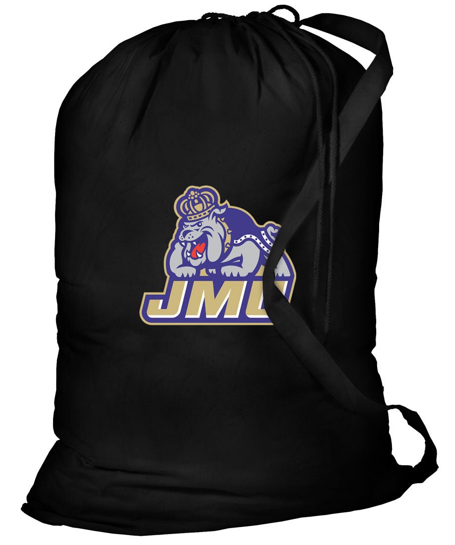 JMU Laundry Bag James Madison University Clothes Bag Black