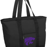Kansas State Tote Bag - Large K-State Zippered Carryall