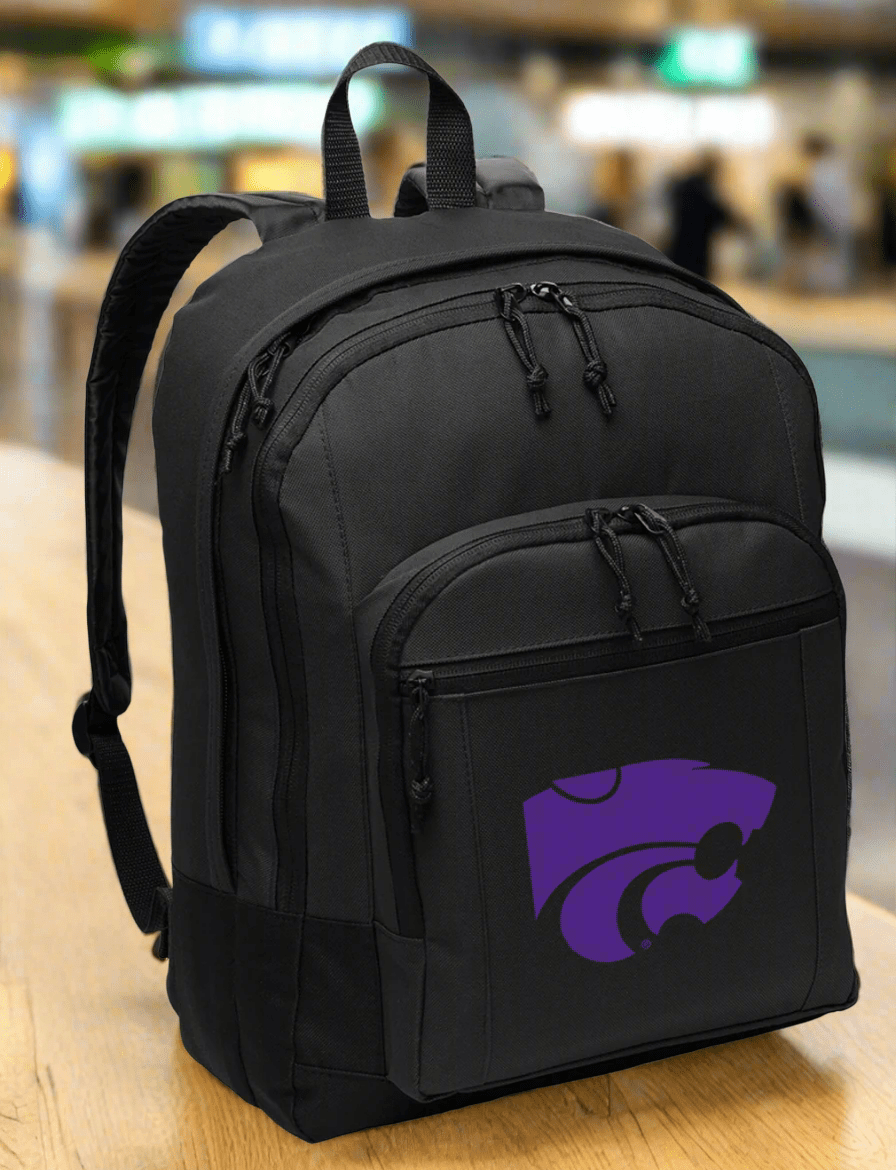 Kansas State Backpack - K-State Medium Classic Style Backpack