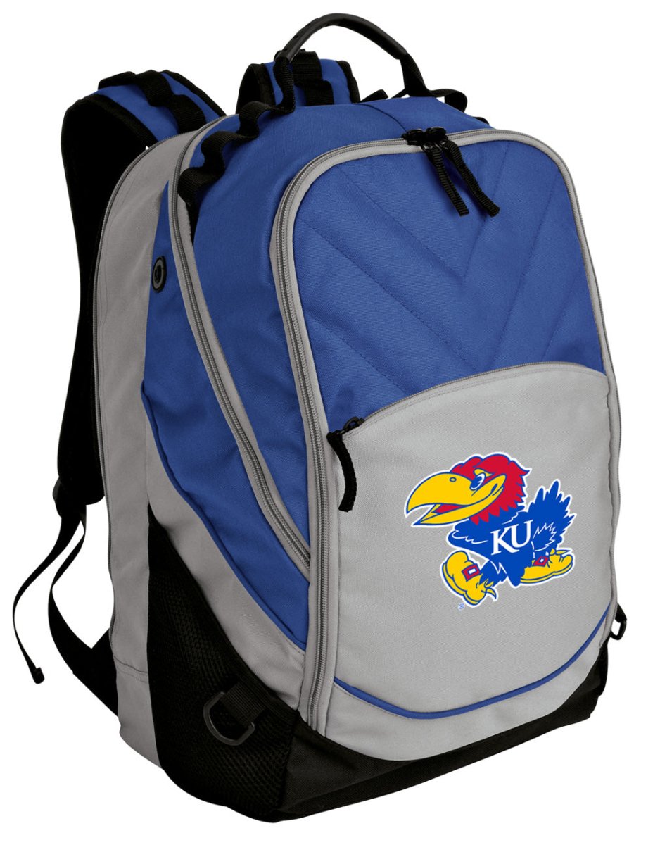 Broad Bay University of Kansas Backpack KU Jayhawks Computer Bag