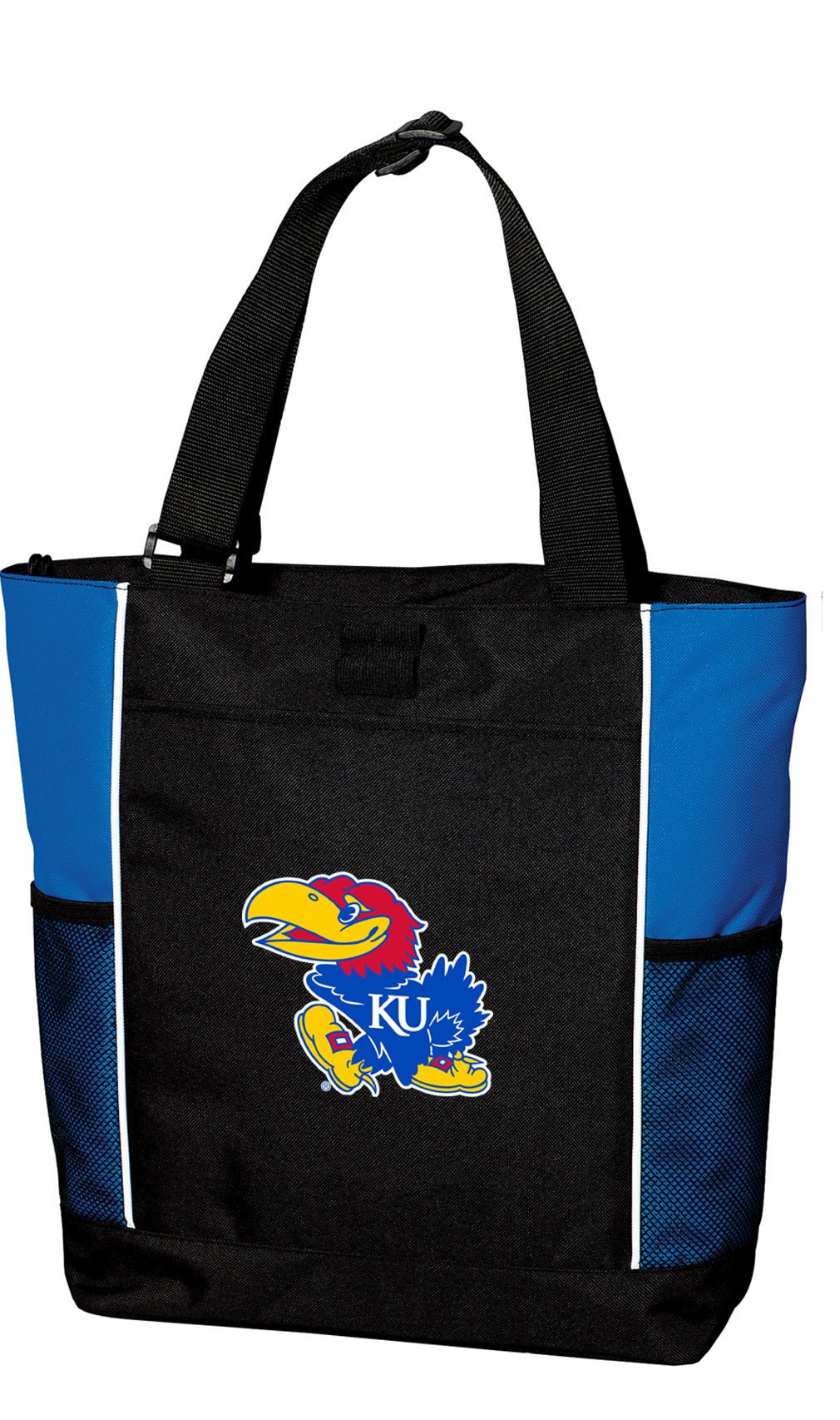 University of Kansas Tote Bag KU Jayhawks Carryall Tote Blue