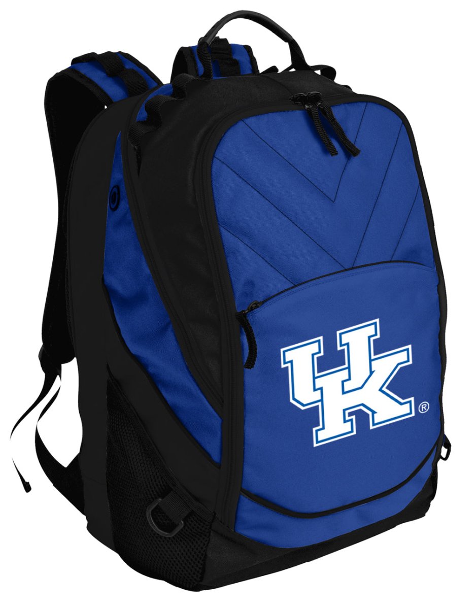 Kentucky Wildcats Laptop Backpack – Official University of Kentucky Bookbag – 17" Laptop Sleeve, NCAA School Gear – 600D Polyester Blue
