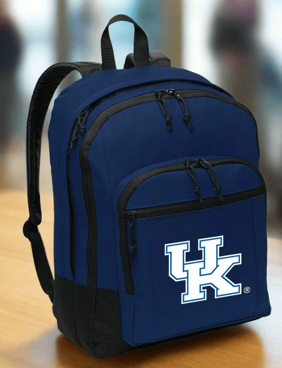 University of Kentucky Backpack UK Wildcats Medium Classic Style Backpack Blue