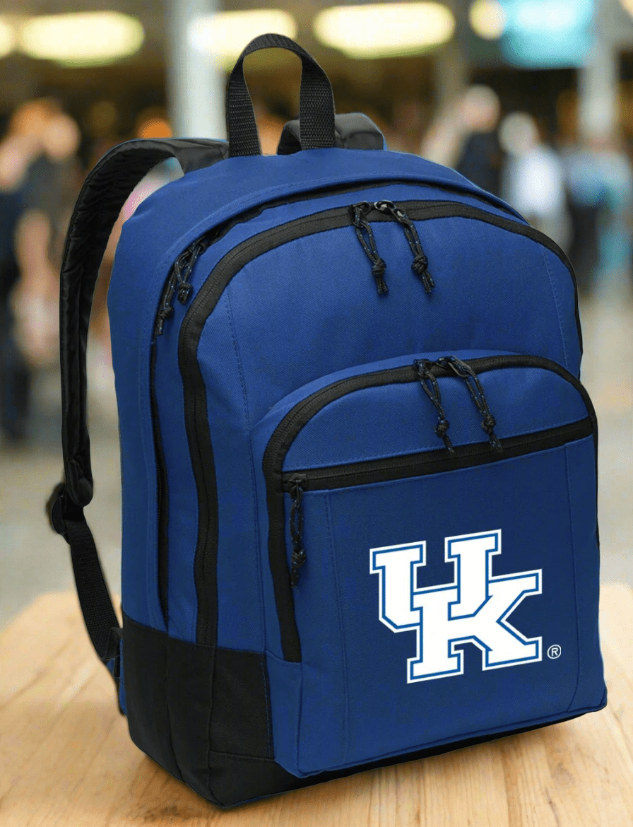 University of Kentucky Backpack UK Wildcats Medium Classic Style Backpack Blue