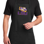 LSU Large Apron LSU Tigers Apron - Adjustable with Pockets Black