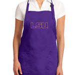 LSU Tigers Apron Official Louisiana State Aprons - Stain Resistant Fabric Purple
