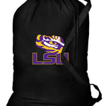 LSU Laundry Bag LSU Tigers Clothes Bag Black