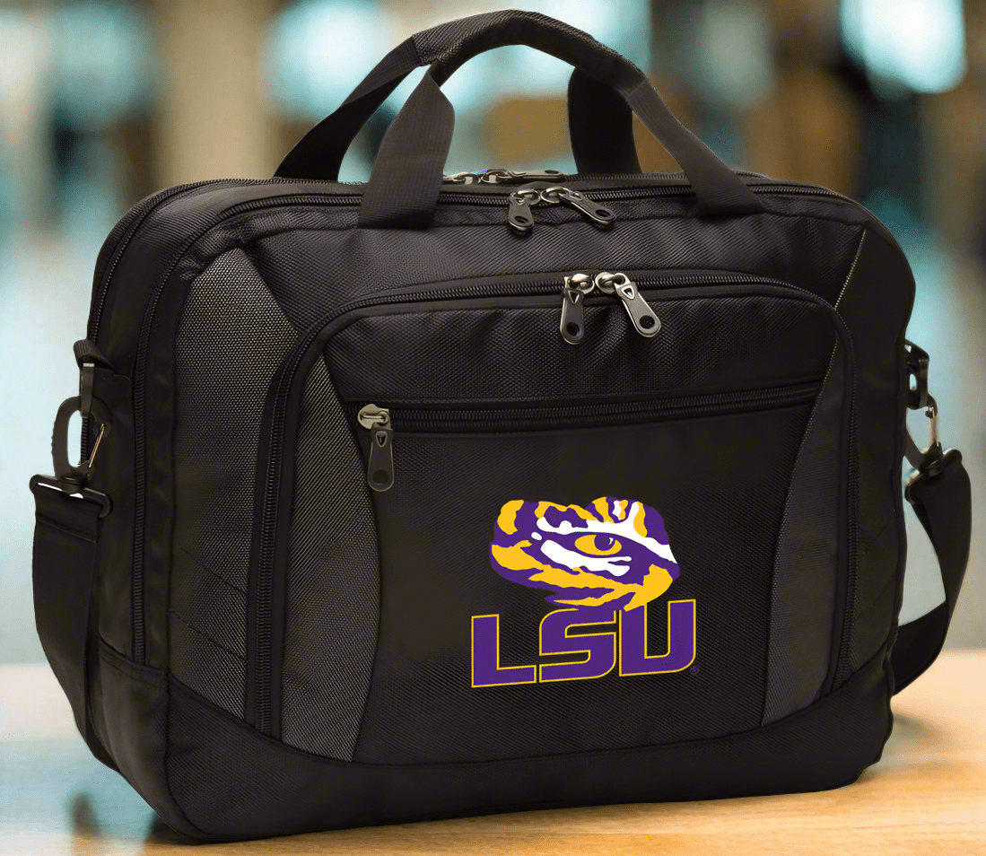 LSU Laptop Computer Bag Briefcase