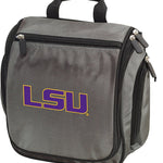 LSU Tigers Toiletry Bag or Mens LSU Travel Shaving Kit Gray