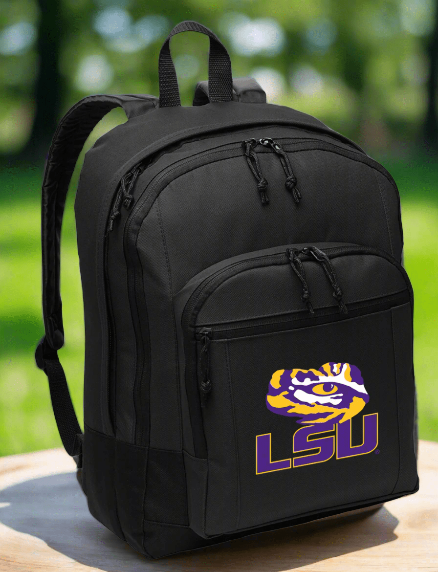 LSU Backpack LSU Tigers Medium Classic Style Backpack