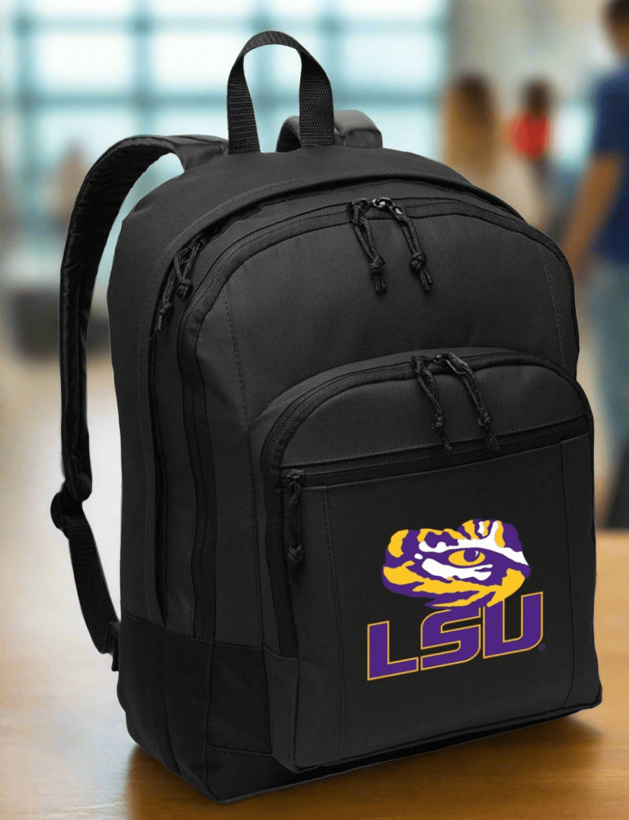 LSU Backpack LSU Tigers Medium Classic Style Backpack