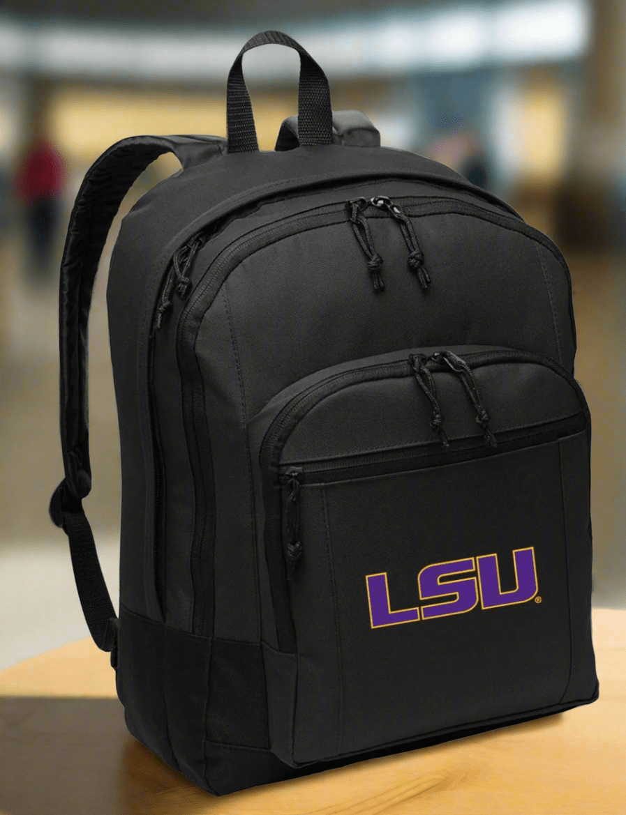 LSU Tigers Backpack LSU Medium Classic Style Backpack