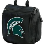 Michigan State Toiletry Bag – Official Spartans Travel Organizer for Students, Fans & Alumni Black