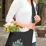 Michigan State Cross Body Bag MSU Peace Frog Shoulder Tote Bag - Sling Style Black