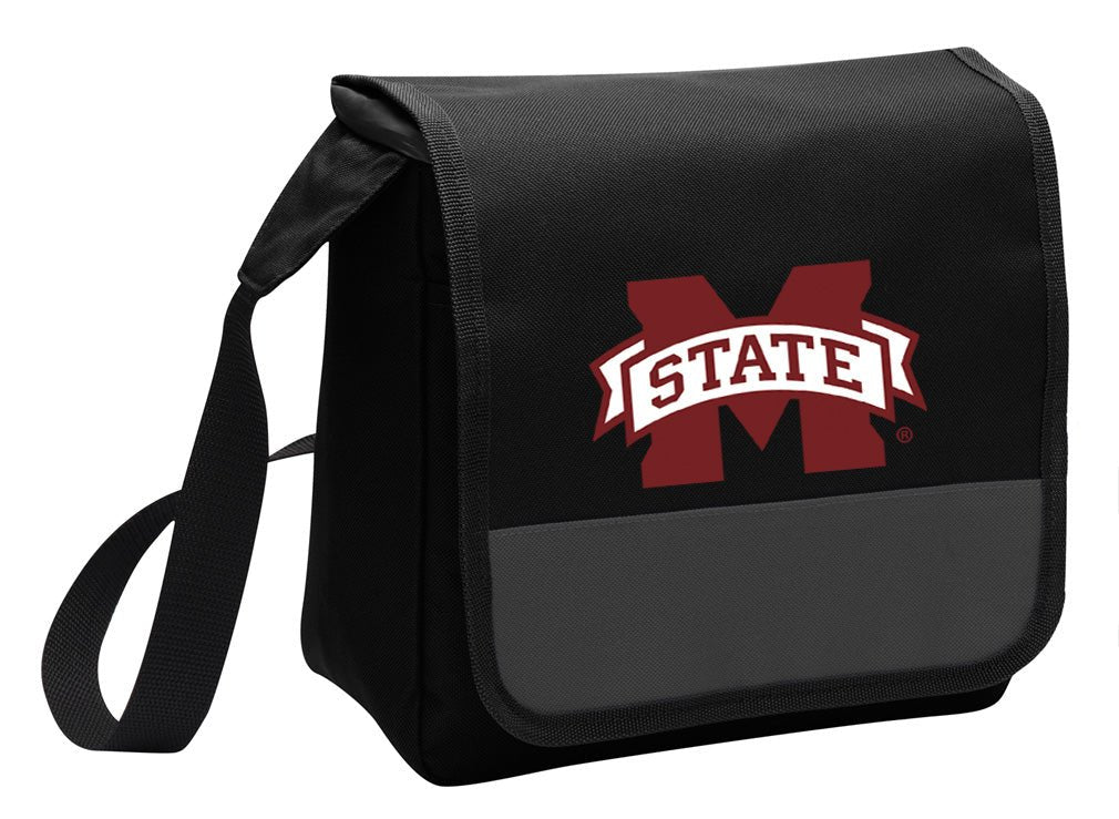 Mississippi State Lunch Bag MSU Bulldogs Cooler or Lunchbox Black