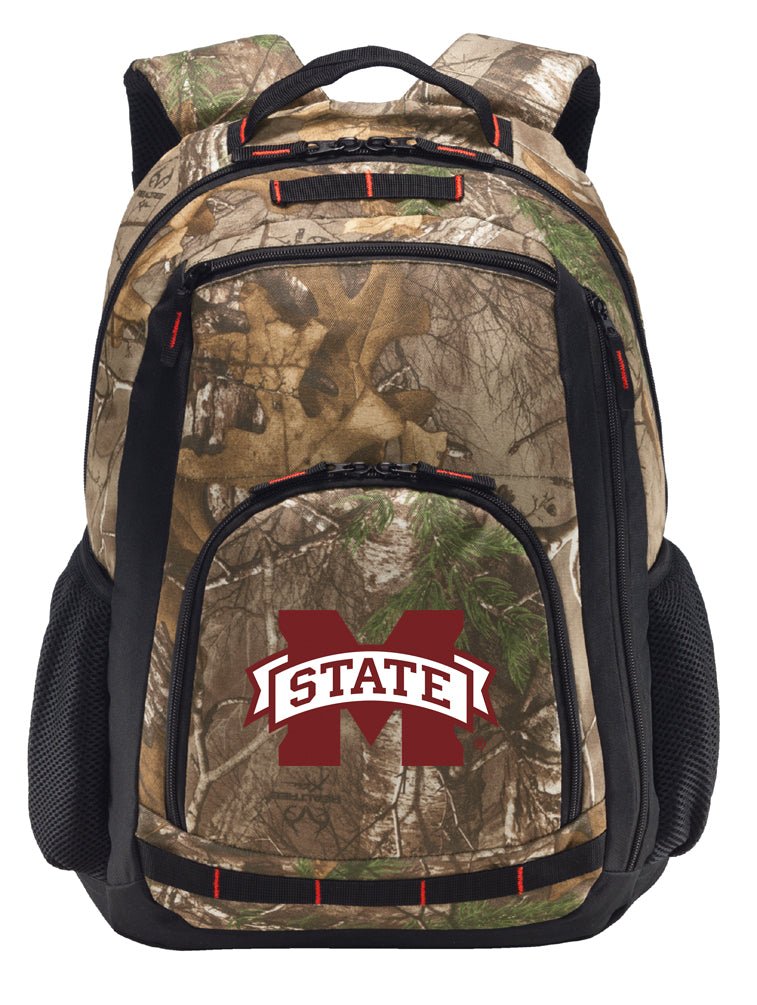Mississippi State Camo Backpack Mississippi State Bulldogs Laptop Computer Backpack