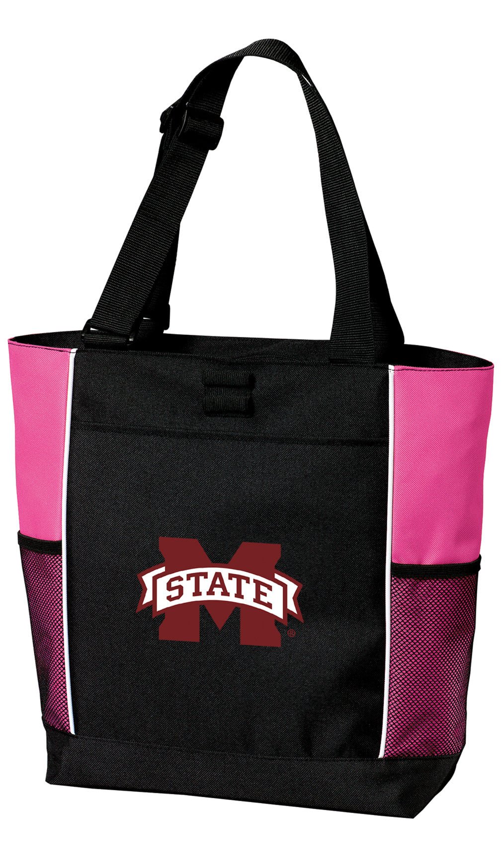 Mississippi State Tote Bag Official MSU Bulldogs Carryall Tote Pink
