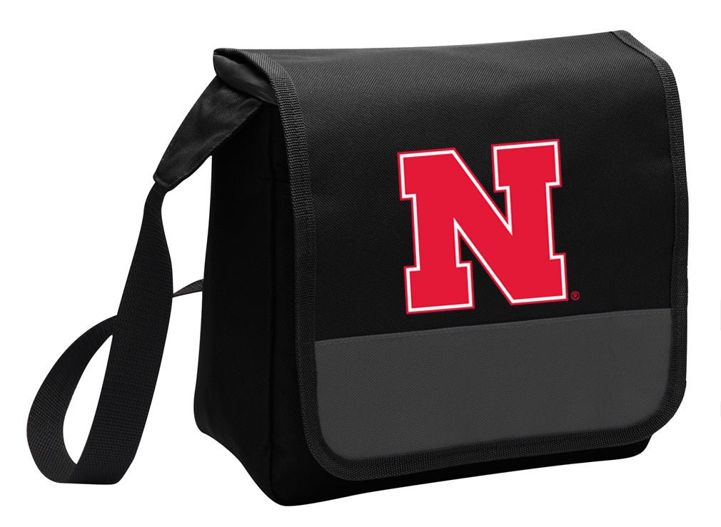 University of Nebraska Lunch Bag UNL Cooler or Lunchbox Black