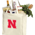 University of Nebraska Grocery Shopping Bag Reusable Cotton Bag
