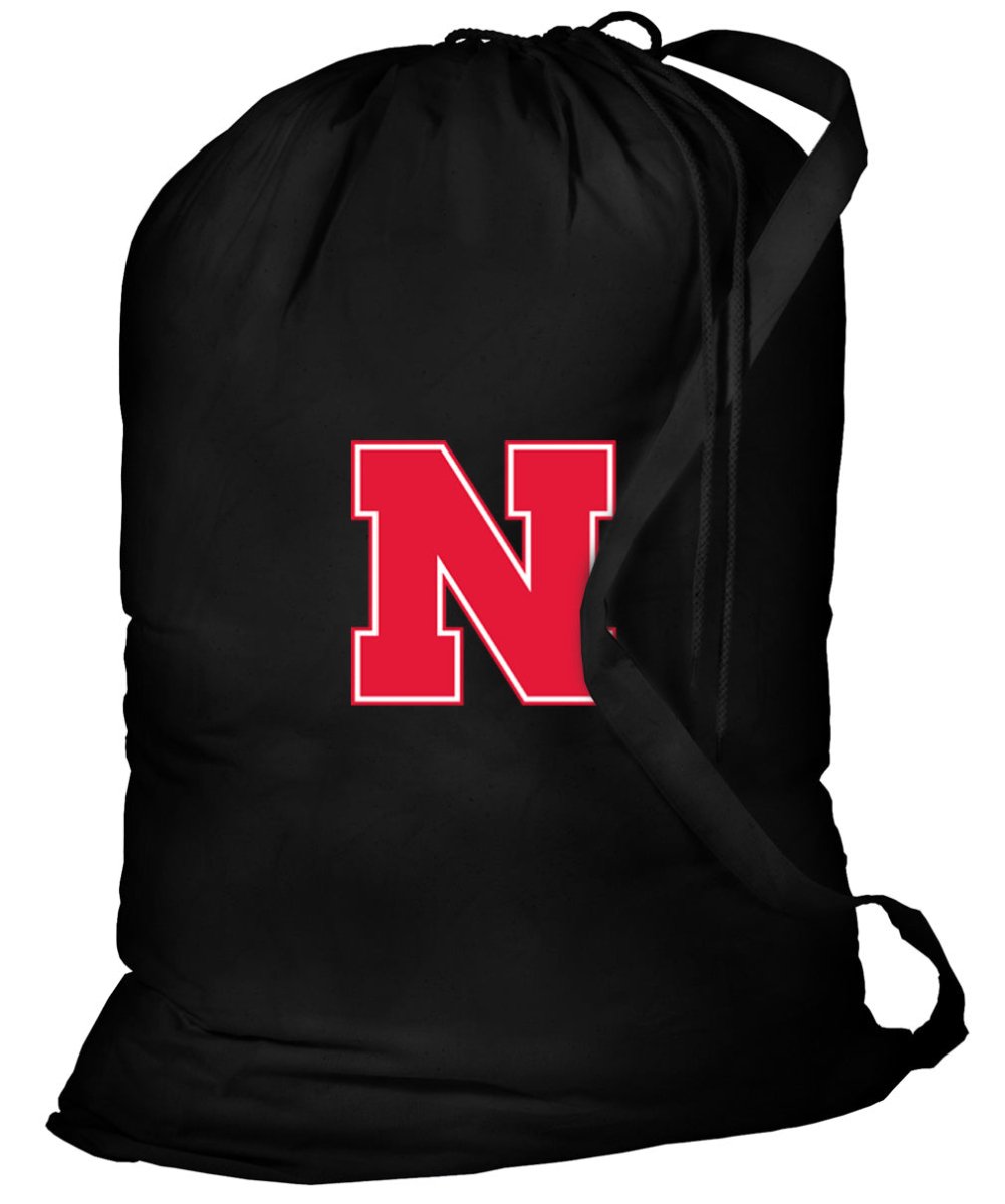 University of Nebraska Laundry Bag Clothes Bag Black