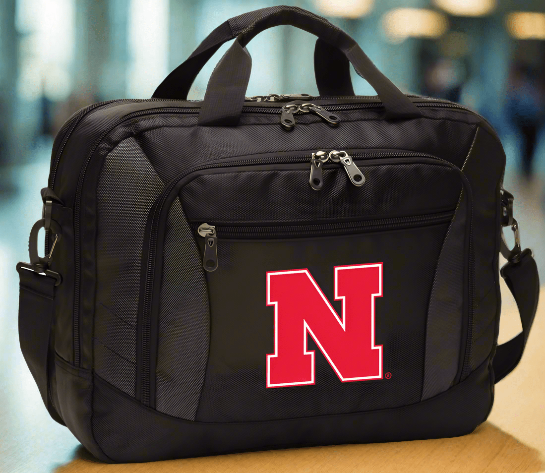 University of Nebraska Laptop Computer Bag Briefcase