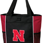 University of Nebraska Tote Bag Official Nebraska Carryall Totes Red
