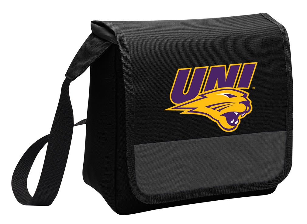 Northern Iowa Lunch Bag UNI Panthers Cooler or Lunchbox Black