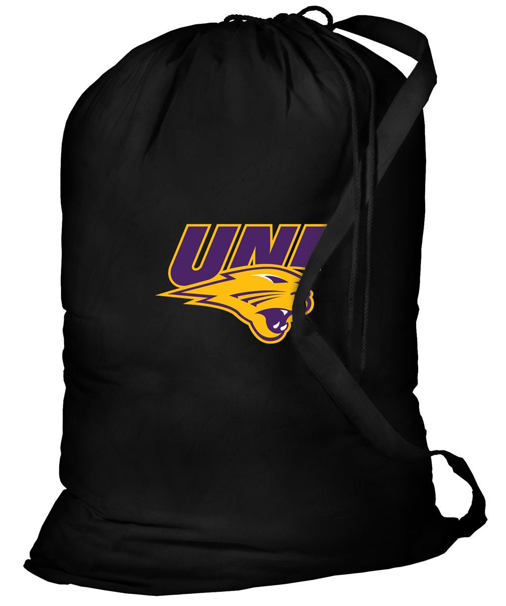 Northern Iowa Laundry Bag UNI Panthers Clothes Bag Black