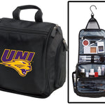 UNI Toiletry Bag – Official Northern Iowa Panthers Travel Organizer for Students, Alumni & Fans Black